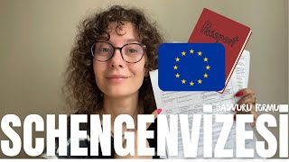 🇪🇺SCHENGEN VİZESİ BAŞVURU FORMU Beraber dolduralım İtalya AlmanyaYunanistanFransa vizesi [upl. by Florine]