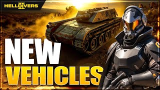 Helldivers 2 New Recon amp Tank Vehicle Update First Look [upl. by Aivonas]