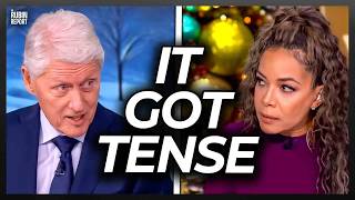 Things Get Tense Quick When ‘The View Host Asks Bill Clinton This Question [upl. by Ellennahc]