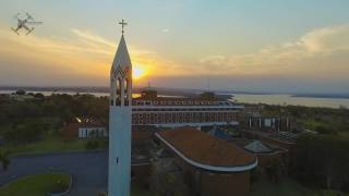 Seminário Arquidiocesano Missionário Redemptoris Mater Brasília vista aérea drone [upl. by Denver244]