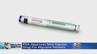 FDA Approves New Injector Drug For Migraine Patients [upl. by Torrance552]