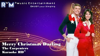 Merry Christmas Darling  The Carpenters ®Karaoke HD [upl. by Ellehsim158]