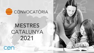 Oposicions Mestres Catalunya  Convocatòria 2021  CEN Oposiciones [upl. by Lauraine910]