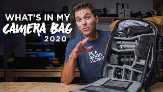 WHATS IN MY CAMERA BAG 2020 UPDATE  Compagnon Element REVIEW [upl. by Kaasi555]