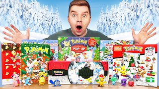 I Bought Every Pokemon Advent Calendar [upl. by Zoubek]