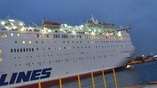 ANEK Lines  Piraeus  Heraklion by Ferry Boat El Venizelos [upl. by Umeko]