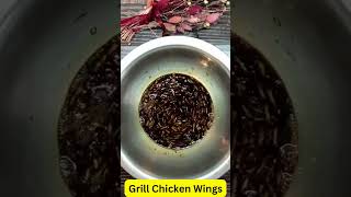 Girled Chicken Wings in soyhoney sauce chicken chickenrecipe chickenwings grill chickendinner [upl. by Rep]