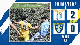 LAZIO U19 20 FROSINONE U19  Campionato Primavera 1 20232024 Week 24  Highlights  02032024 [upl. by Karon]