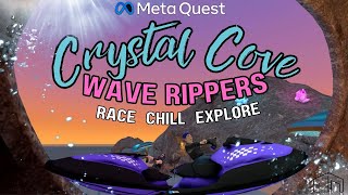 Meta Quest 3 Amazing New Free Game Crystal Cove Wave Rippers [upl. by Eicram]