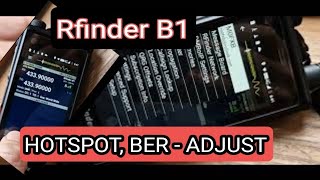 Rfinder  QRG Offsets  Hotspot Ber Loss [upl. by Rahm]