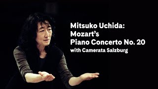 Mitsuko Uchida Mozart’s Piano Concerto No 20 excerpt  Carnegie Hall [upl. by Niuqauj]