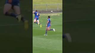 Te Hurinui Twidle Turangawaewae try for Eels in Jersey Flegg KiwiNRL [upl. by Ainitsirk]