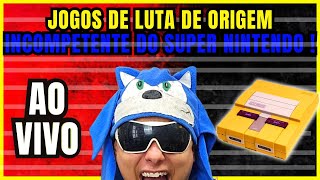 AO VIVO JOGOS de ORIGEM INCOMPETENTE do Super NINTENDO  SORTEIO DE UMA MUSICA [upl. by Evey]