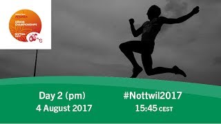 Day 2  Evening  Nottwil 2017 World Para Athletics Junior Championships [upl. by Channing]