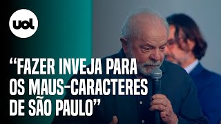 Lula diz que vai à feira do agro na Bahia para fazer inveja à Agrishow Mauscaracteres [upl. by Herodias]