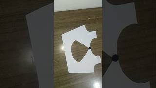 Latest blouse design cutting gale ka design cutting shortvideos trending [upl. by Aleras]