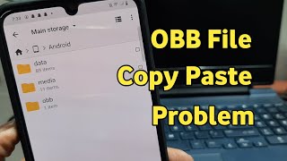 Obb File Copy Paste Problem  Obb File Copy Paste Kaise Kare  Android Obb File Problem [upl. by Yralih527]