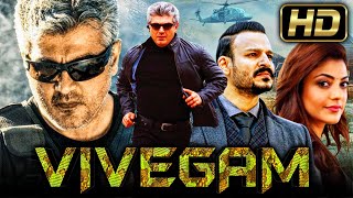 quotVIVEGAMquot HD  Ajith Superhit Action Hindi Dubbed Movie l Vivek Oberoi Kajal Aggarwal Akshara [upl. by Mae49]