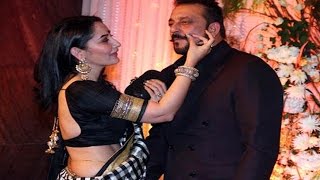 Sanjay Dutt amp Manyatta FLIRT  Bipasha Basu amp Karan Singh Grover WEDDING [upl. by Stormie]