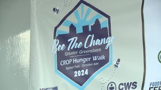 Greensboro Urban Ministry hosts 44th annual Crop Hunger Walk at Barber Park [upl. by Nanreik]