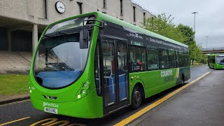 Connections 4 to Heworth  Go North East 5398  NK15 ENL [upl. by Giefer]