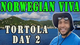 TORTOLA IN A DAY  Norwegian Viva  Cagneys Steakhouse  Icons [upl. by Toffey]