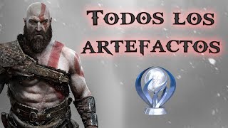 Guía de todos los hallazgosartefactos God Of War [upl. by Eneleh252]