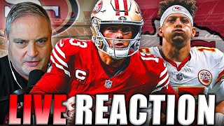 LIVE Reaction 49ers DISAPPOINT vs Chiefs  Post Game Show [upl. by Stillmann268]