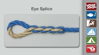 How to Tie an Eye Splice [upl. by Tien793]