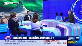 BFM Crypto le Club  Bitcoin un « problème mondial » [upl. by Ahilam171]