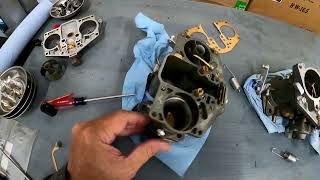 Porsche 356SC Solex Carb Main Jet and Venturi Replacement [upl. by Eleni]