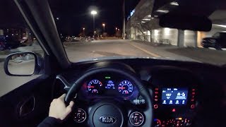 2020 Kia Soul XLine  POV Night Driving Impressions [upl. by Aeli63]