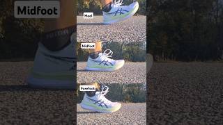 ASICS Magic speed 4 footstrike comparison which type are you 👟 running jogging runningshoes [upl. by Adgam203]