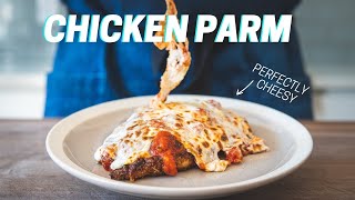 Easy Chicken Parmesan at Home  SO good [upl. by Nesyla]