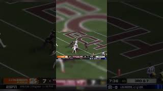 clemson Cade Klubnik UNREAL TD PASS vs virginatech cfb football footballhighlights nfl [upl. by Oigile933]