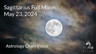 Sagittarius Full Moon  Lift Off New Belief In Yourself and Trusting Your Transformation  May 2024 [upl. by Nylaj477]