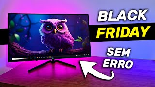 Melhores MONITORES para comprar nessa Black Friday [upl. by Arracahs]