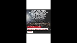 Open Air Gampel 2024 Lineup I The Offspring Deichkind Alan Walker Pamela Reif [upl. by Ingunna]