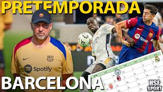 📺 Partidos BARCELONA Pretemporada  Cuándo juegan fecha y hora 🗓 [upl. by Citarella371]