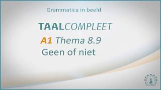 TaalCompleet A1  Thema 89 [upl. by Silenay628]