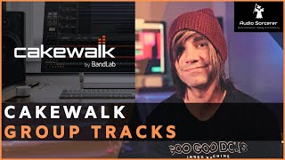 Cakewalk Tutorial  BandLab  How To Group Tracks [upl. by Lledroc254]