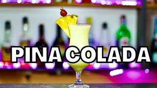 🍹PIÑA COLADA CLASICA 🍍 COCTEL CON RON BLANCO  Mentor joglan [upl. by Namron]