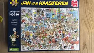 Jan van Haasteren ‘De Bakkerij’ 1000 stukjes Tekenaar Mars Gremmen Puzzel1000Stukjes [upl. by Teillo]