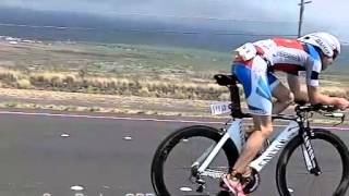 Kona 2012 Age Group Men Bike  Super Slomo [upl. by Aicelet19]