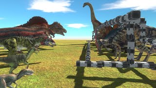 Dinosaurs Rescue Their Friends  Animal Revolt Battle Simulator [upl. by Anohr]