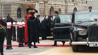 New Lord Mayor Alistair King Departs Mansion House for Guildhall londonwalkingtours [upl. by Hance]