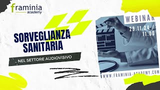 Webinar sorveglianza Sanitaria audiovisivo [upl. by Atilrak683]