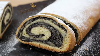 Mohnstollen  Stollenrezept  SCCC2020 Backrezepte [upl. by Zima]