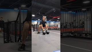 Heavy Kettlebell Clean 2 to Reverse Lunge [upl. by Azne]