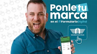 ¡Ponle tu marca en el formulario digital al Seguro Obligatorio de Seguros Múltiples [upl. by Erinn]